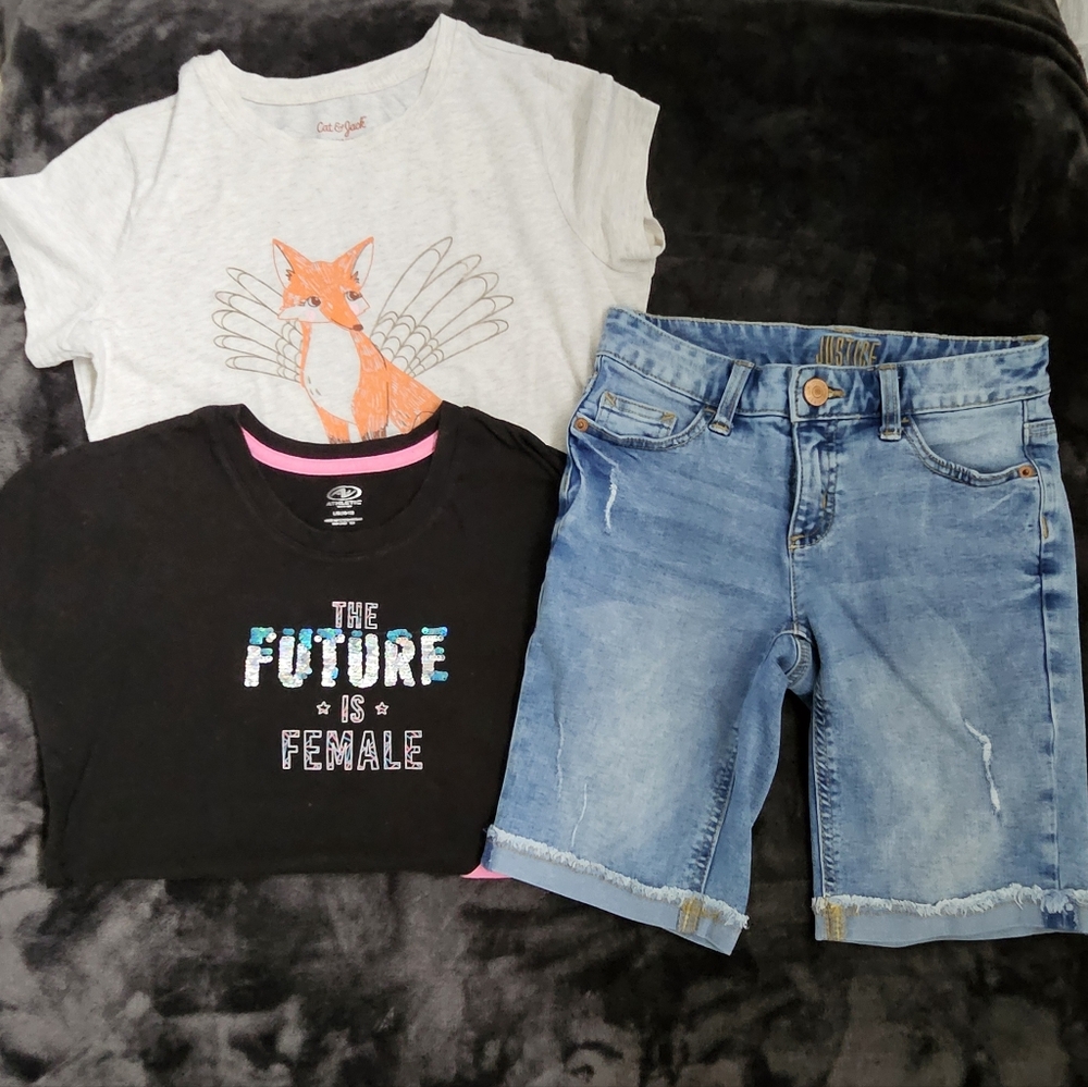 Girls 3 piece summer bundle Size 10-12
